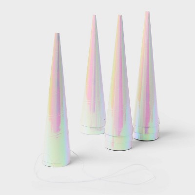 10ct Unicorn Party Hats - Spritz
