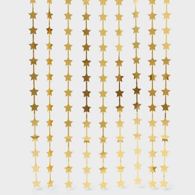 9ct Star Backdrop Party Decoration Gold - Spritz