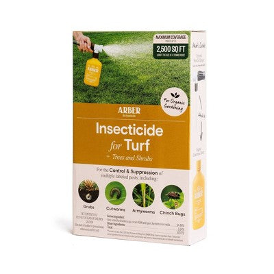 Arber Organic Lawn Tree and Shrub Insecticide Ready to Spray Fertilizer 8floz