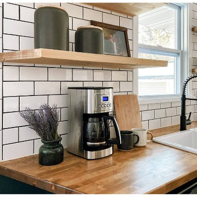 Cuisinart 14 Cup Programmable Coffeemaker Stainless Steel