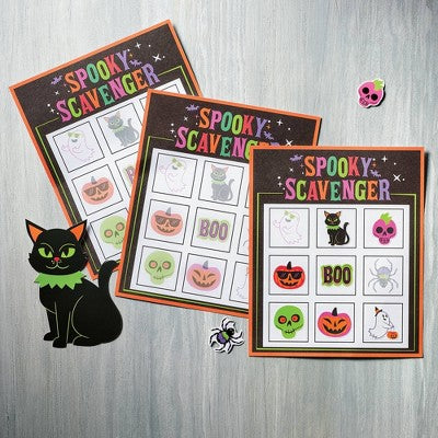 Scavenger Hunt Halloween Activity Kit 19pc - Hyde & EEK! Boutique