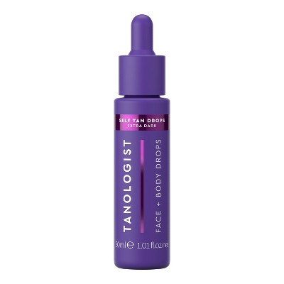 Tanologist Drops Self Tanner - Extra Dark - 1.01 fl oz