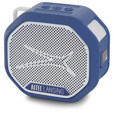 Altec Lansing HydraTrek Bluetooth Speaker - Periwinkle Blue
