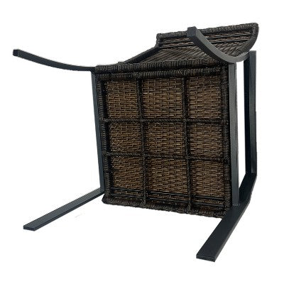 Saint Birch 2 Piece Outdoor Dining Chair Set, Brown (LOCAL PICKUP ONLY)