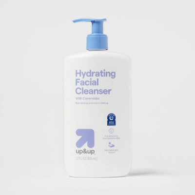 Hydrating Facial Cleanser with Ceramides - Normal to Dry Skin/Sensitive - 12fl oz - up&up