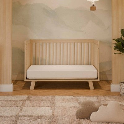 Babyletto Hudson 3-in-1 Convertible Crib with Toddler Rail - Washed Natural (LOCAL PICKUP ONLY)