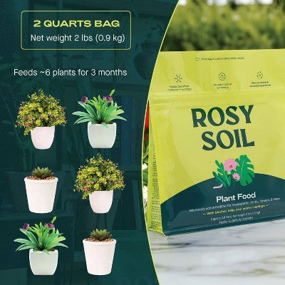 Rosy Soil Plant Food Fertilizer 2lbs Potting Soil