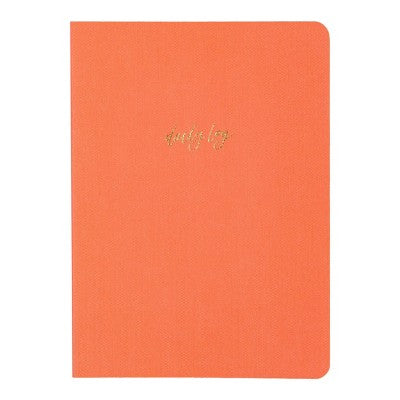 1canoe2 Daily Log Guided Journal Tangerine