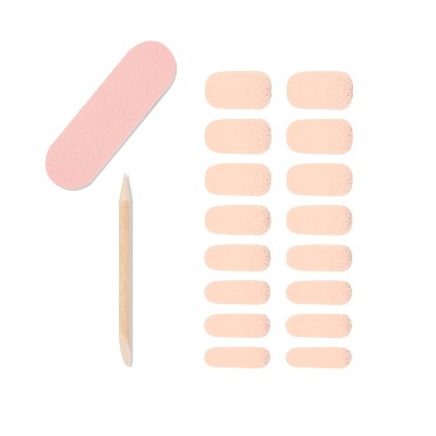 Ardell Fake Nails Strips - Shimmering Sand - 16ct