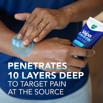 Vicks Vapo Freeze Pain Reliever Cream - 3oz
