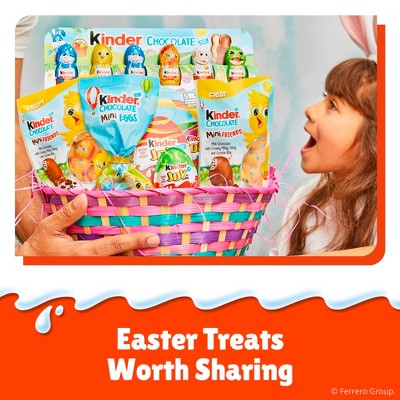 Kinder Easter Milk Chocolate Figures - 3.1oz/6ct