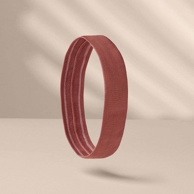 The Hair Edit Harmony Elastic Headband - Terracotta Rose