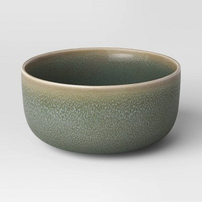 Stoneware Tilley Cereal Bowl Olive Green - Threshold