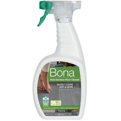 Bona Cleaning Products Multi-Surface Cleaner Spray + Mop All Purpose Floor Cleaner - Unscented - 32 fl oz