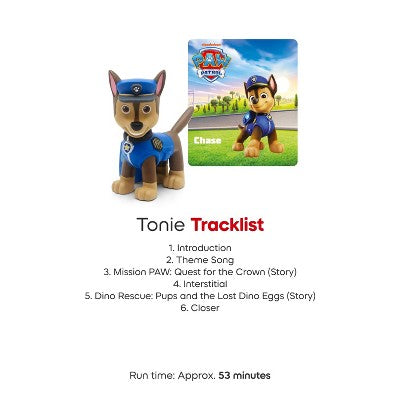tonies PAW Patrol: Chase Toniebox 2 Play Set - Sunset Red