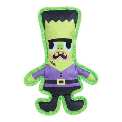 BARK Afraid of the Bark Halloween Freakenstein Plush Dog Toy