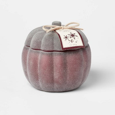 2-Wick Pumpkin Sea Salt and Spice Glass Candle 12oz - Threshold