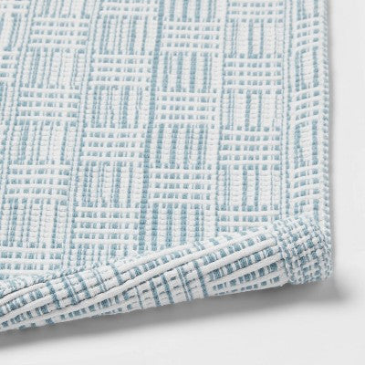 2pc Modern Rug Set Aqua Blue - Threshold™