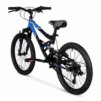 Hyper 20" Full Suspension Bear Mountain Bike - Black/Blue (LOCAL PICKUP ONLY)