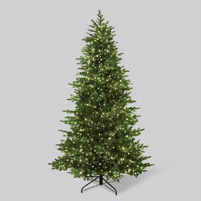 Philips 7.5' Twinkle Tree Pre-lit Balsam Fir Artificial Christmas Tree with 2000 Multifunction, Dual Color LED Lights, Remote Control, and Dimmer (LOCAL PICKUP ONLY)