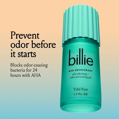 Billie AHA Deodorant - Tidal Rose - 1.7 fl oz