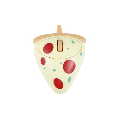 Vivitar 'Pizza' Novelty Computer Mouse - Yellow: Wireless for Home Use
