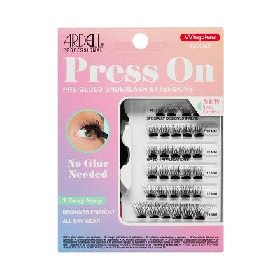 Ardell Press-On Wispies Volume False Eyelashes - 30ct