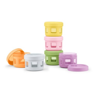 Ello 6pk Plastic Condiment Food Storage Containers