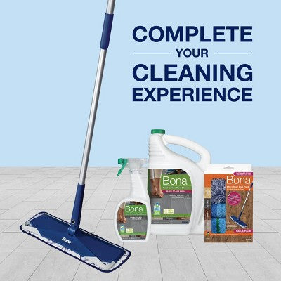 Bona Cleaning Products Multi-Surface Cleaner Spray + Mop All Purpose Floor Cleaner - Unscented - 32 fl oz