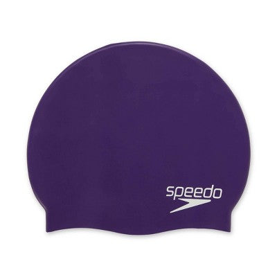 Speedo Silicon Swim Cap - Purple