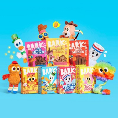 BARK 14" Snack Pack Tooty the Toot Dog Rope Plush Toy
