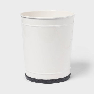 Enameled Look Metal Wastebasket - Threshold