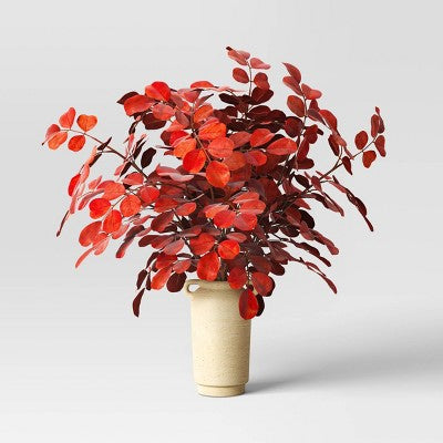 Large Red Leaf Potted Arrangement - Threshold