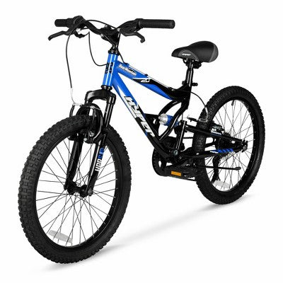 Hyper 20" Full Suspension Bear Mountain Bike - Black/Blue (LOCAL PICKUP ONLY)