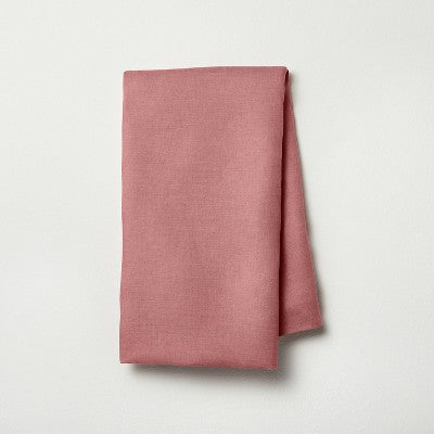 Linen Body Pillow Cover Rose - Casaluna