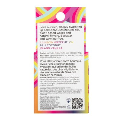 Pacifica Vegan Lip Balm - 0.45oz