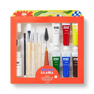 16pc Acrylic Paint Set - Mondo Llama