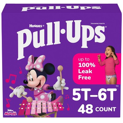 Pull-Ups Girls' Learning Designs Training Pants Giga Pack - Size 5T-6T - 48ct