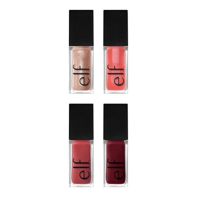 e.l.f. Glow Reviver Quad Goals Lip Oil Kit - 0.25 fl oz/4ct