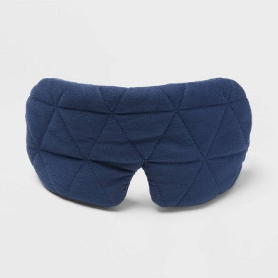 Quilted Jersey Eye Mask - Auden Navy Blue