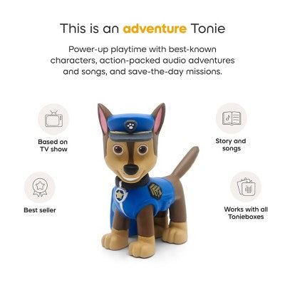 tonies PAW Patrol: Chase Toniebox 2 Starter Set - Sunset Red