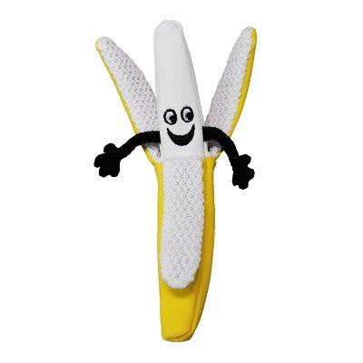 KONG Better Buzz Banana Cat Food Shaped Toy