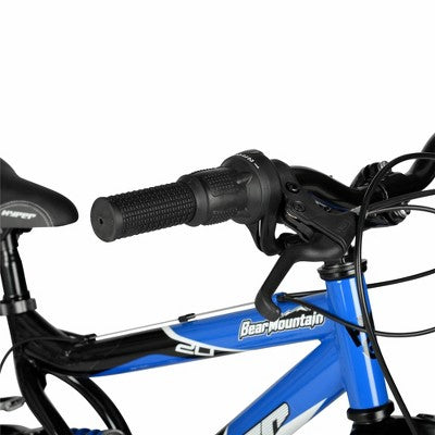 Hyper 20" Full Suspension Bear Mountain Bike - Black/Blue (LOCAL PICKUP ONLY)