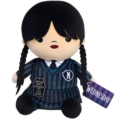 Wednesday Series Weighted Comfort Plush: Creative Thinking Polyester Plush Doll