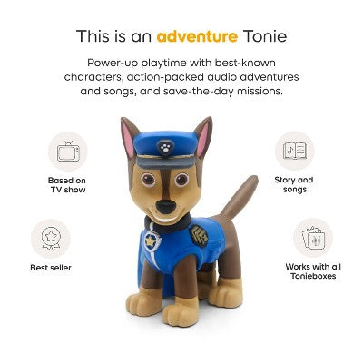 tonies PAW Patrol: Chase Toniebox 2 Play Set - Sunset Red