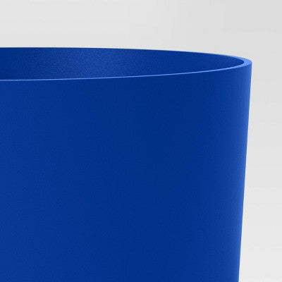 Recycled Resin Indoor Outdoor Planter Pot Blue 10"x10"x10" - Room Essentials