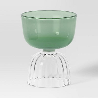 9.47oz Cocktail Glass Green - Threshold