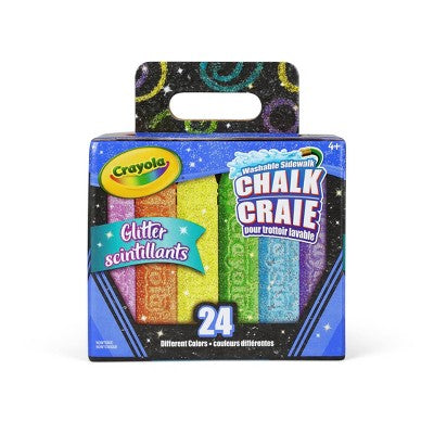 Crayola 24ct Glitter Chalk