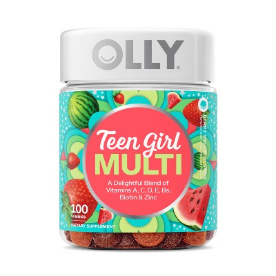 OLLY Teen Girl Multivitamin Gummies - 100ct