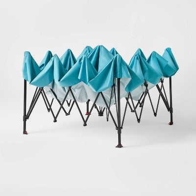 10x10 Steel Weekender Canopy with Wind Vent and Shade Wall - Embark (LOCAL PICKUP ONLY)